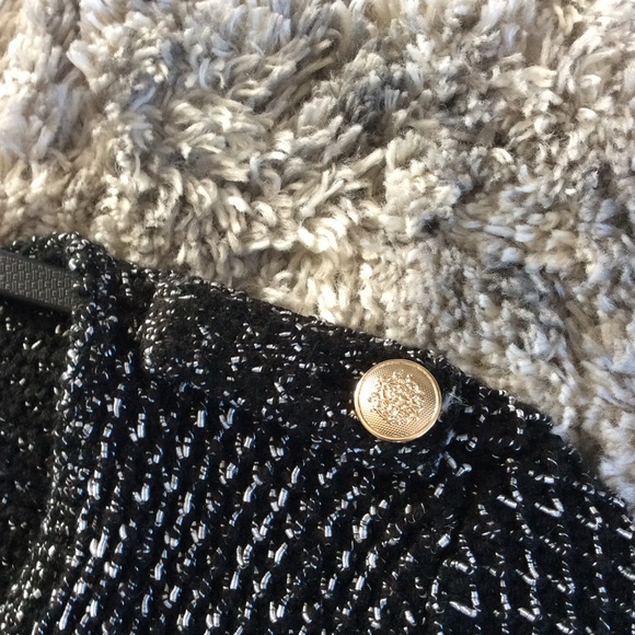 🔥SALE🔥 WHBM Tweed Raw Edge Sweater Jacket - Picture 9 of 11